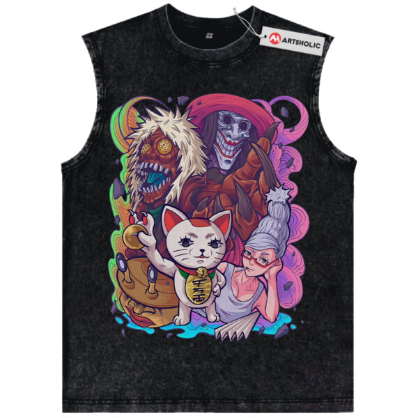 Dandadan Tank Top, Anime Tank Top, Vintage Tank Top