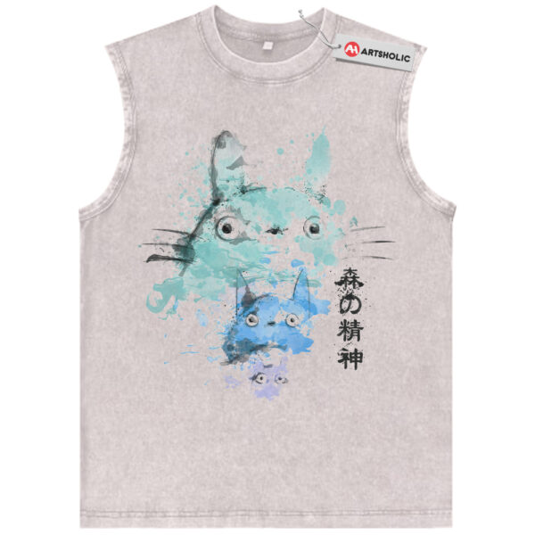 My Neighbor Totoro Tank Top, Studio Ghibli Tank Top, Anime Tank Top, Vintage Tank Top