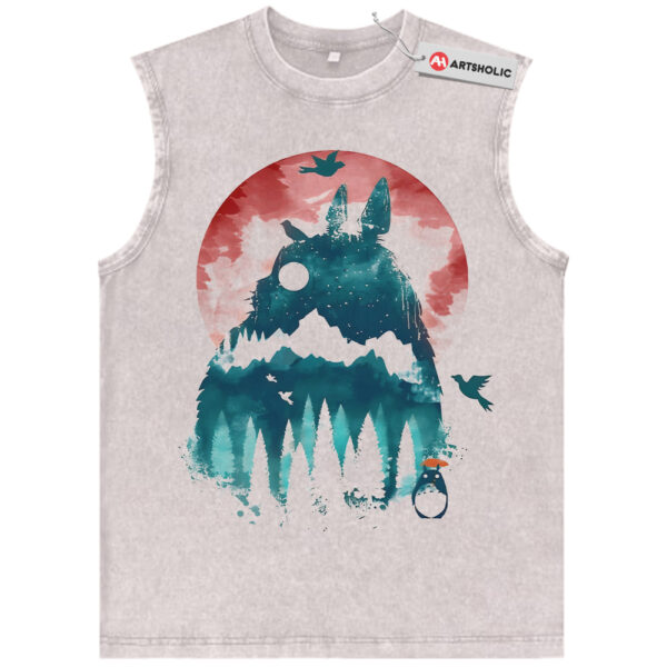 My Neighbor Totoro Tank Top, Studio Ghibli Tank Top, Anime Tank Top, Vintage Tank Top