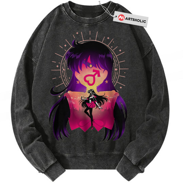 Rei Hino Sweatshirt, Sailor Mars Sweatshirt, Sailor Moon Sweatshirt, Anime Sweatshirt, Vintage Sweatshirt