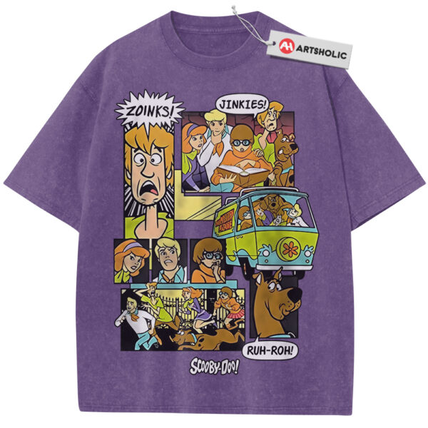 Scooby-Doo Shirt, Animated Shirt, Vintage T-Shirt - Purple, S