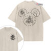 Mickey Mouse Shirt, Animated Shirt, Vintage T-Shirt 2-Sided