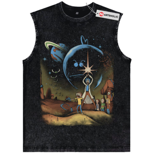 Rick and Morty Tank Top, Animated Tank Top, Vintage Tank Top