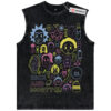 Rick and Morty Tank Top, Animated Tank Top, Vintage Tank Top