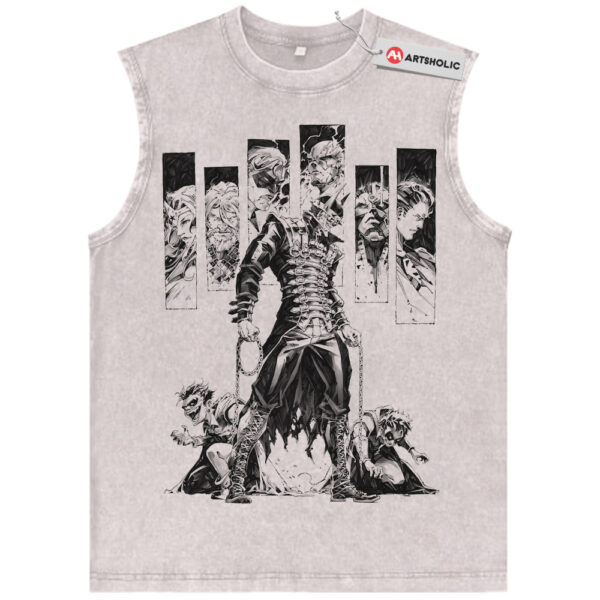 The Batman Who Laughs Tank Top, Vintage Tank Top