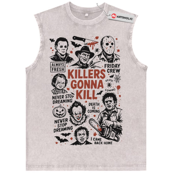 Halloween Tank Top, Horror Tank Top, Vintage Tank Top