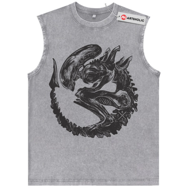 Alien vs Predator Tank Top, Movie Tank Top, Vintage Tank Top