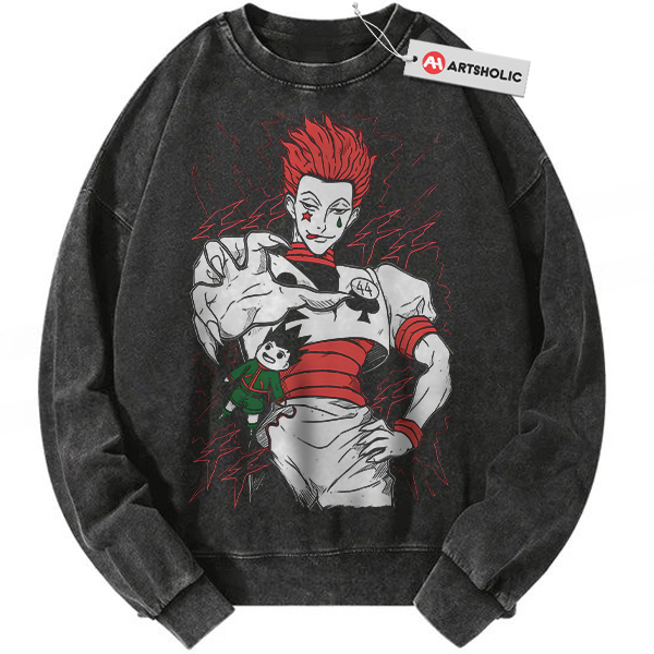 Hisoka Sweatshirt, Hunter x Hunter Sweatshirt, HxH Sweatshirt, Anime Sweatshirt, Vintage Sweatshirt