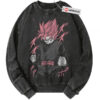 Goku Black Sweatshirt, Zamasu Sweatshirt, Dragon Ball Sweatshirt, Anime Sweatshirt, Vintage Sweatshirt