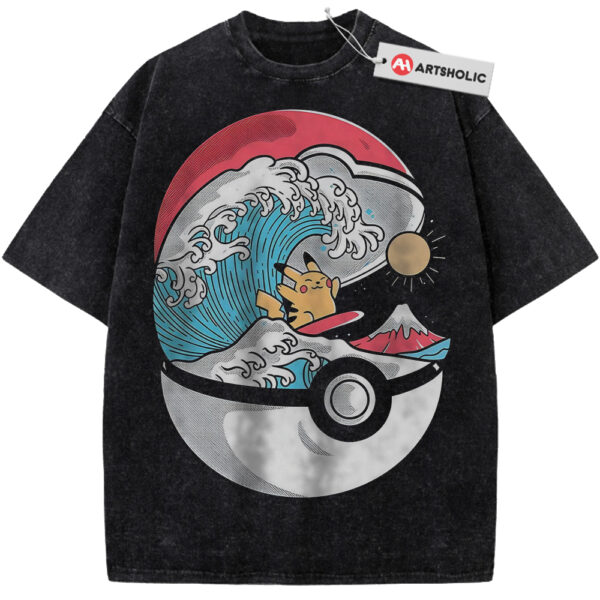 Pikachu Shirt, Pokemon Shirt, PKM Shirt, Anime Shirt, Vintage T-Shirt