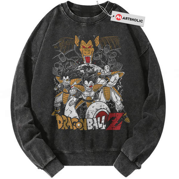 Vegeta & Nappa Sweatshirt, Dragon Ball Sweatshirt, Anime Sweatshirt, Vintage Sweatshirt
