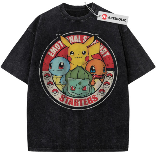 Pikachu Shirt, Bulbasaur Shirt, Squirtle Shirt, Charmander Shirt, Pokemon Shirt, Anime Shirt, Vintage T-Shirt