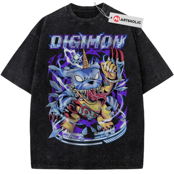 Gabumon Shirt, Digimon Shirt, Anime Shirt, Vintage T-Shirt