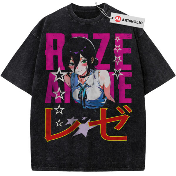 Reze Shirt, Bomb Girl Shirt, Bomb Devil Shirt, Chainsaw Man Shirt, Anime Shirt, Vintage T-Shirt