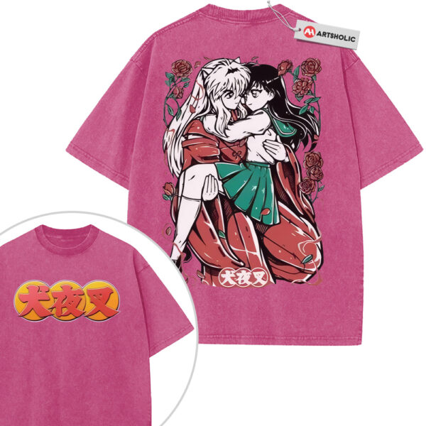 Kagome Higurashi Shirt, Inuyasha Shirt, Anime Shirt, Vintage T-Shirt 2-Sided