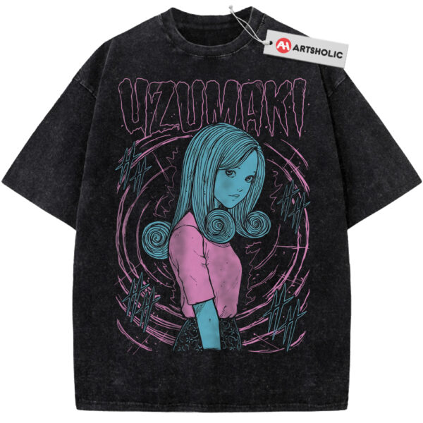 Kirie Goshima Shirt, Uzumaki Shirt, Junji Ito Shirt, Horror Anime Shirt, Vintage Tee