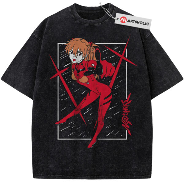 Asuka Langley Soryu Shirt, Neon Genesis Evangelion Shirt, Anime Shirt, Vintage T-Shirt