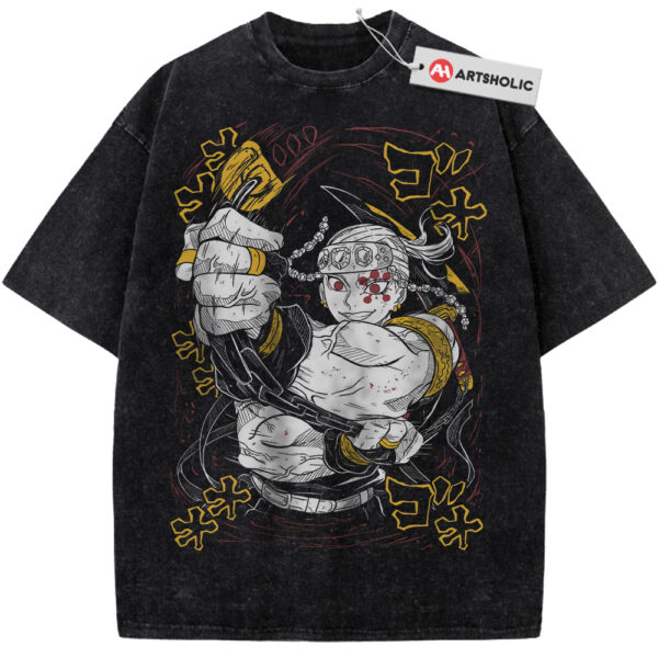 Tengen Uzui Shirt, Demon Slayer Shirt, Anime Shirt, Vintage T-Shirt