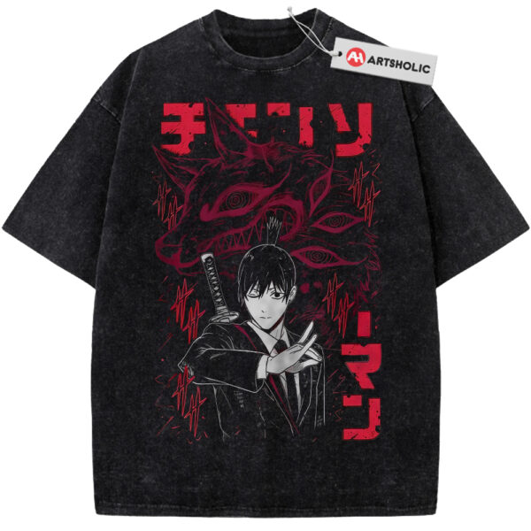 Aki Hayakawa Shirt, Chainsaw Man Shirt, Anime Shirt, Vintage T-Shirt