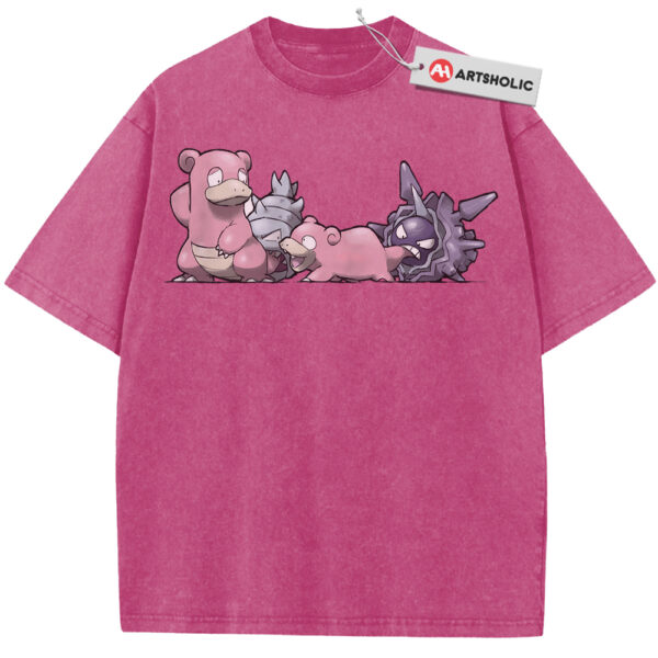 Slowpoke Shirt, Slowbro Shirt, Cloyster Shirt, Pokemon Shirt, PKM Shirt, Anime Shirt, Vintage Tee