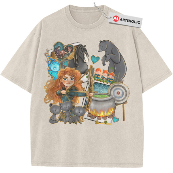 Merida Shirt, Brave Shirt, Animated Shirt, Vintage T-Shirt