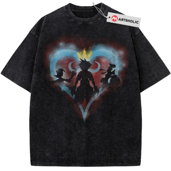 Sora Shirt, Kingdom Hearts Shirt, Game Shirt, Vintage T-Shirt