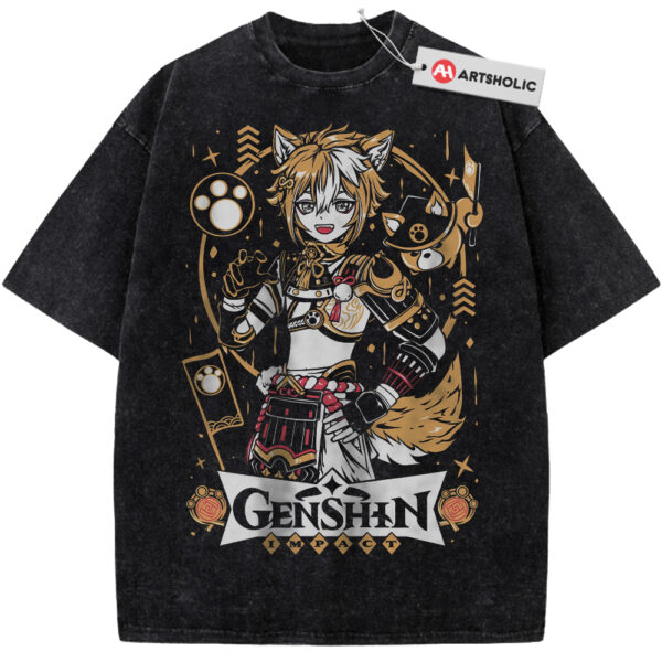 Gorou Shirt, Genshin Impact Shirt, Game Shirt, Vintage T-Shirt