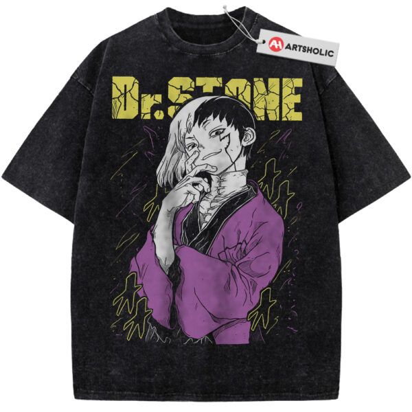 Gen Asagiri Shirt, Dr Stone Shirt, Anime Shirt, Vintage T-Shirt
