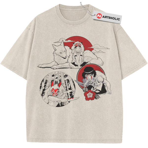 San Shirt, Princess Mononoke Shirt, Studio Ghibli Shirt, Anime Shirt, Vintage T-Shirt
