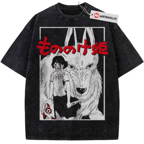San Shirt, Princess Mononoke Shirt, Studio Ghibli Shirt, Anime Shirt, Vintage T-Shirt