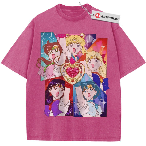 Sailor Moon Shirt, Anime Shirt, Vintage T-Shirt - Rose Red, 2XL