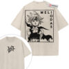 Meliodas Shirt, Seven Deadly Sins Shirt, Anime Shirt, Vintage Tee 2-Sided