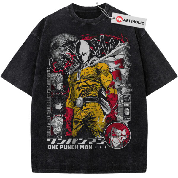 Saitama Shirt, One Punch Man Shirt, Anime Shirt, Vintage T-Shirt