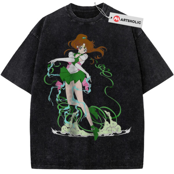 Makoto Kino Shirt, Sailor Jupiter Shirt, Sailor Moon Shirt, Anime Shirt, Vintage Tee