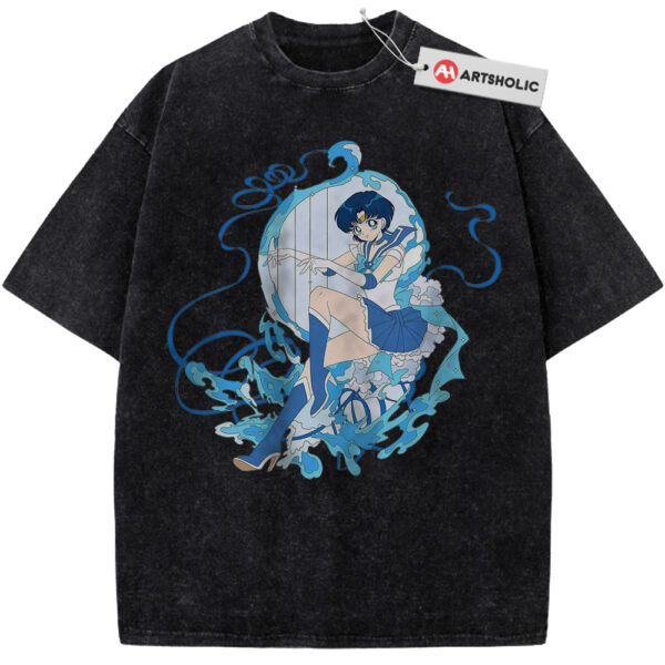 Ami Mizuno Shirt, Sailor Mercury Shirt, Sailor Moon Shirt, Anime Shirt, Vintage Tee