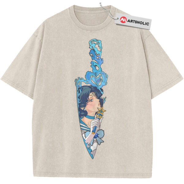 Ami Mizuno Shirt, Sailor Mercury Shirt, Sailor Moon Shirt, Anime Shirt, Vintage Tee