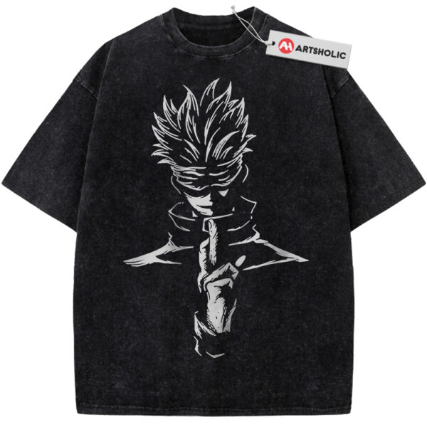 Satoru Gojo Shirt, Jujutsu Kaisen Shirt, Anime Shirt, Vintage Tee