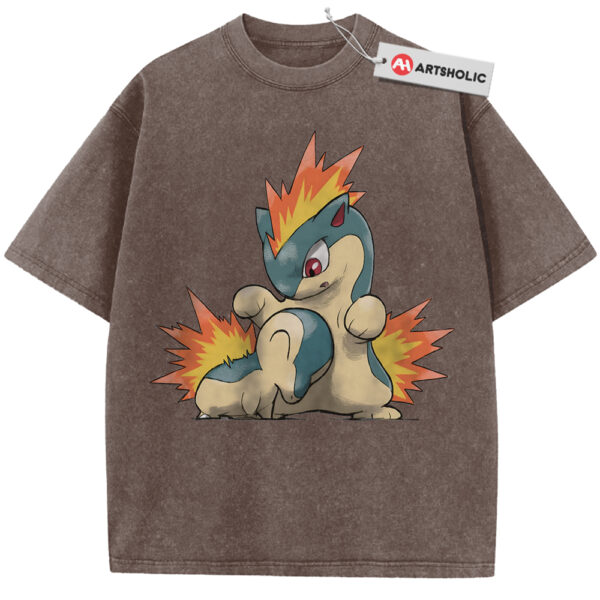 Cyndaquil Shirt, Typhlosion Shirt, Pokemon Shirt, PKM Shirt, Anime Shirt, Vintage T-Shirt