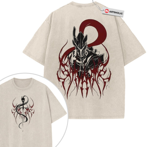 Solo Leveling Shirt, Anime Shirt, Vintage T-Shirt 2-Sided