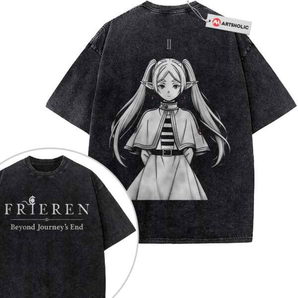 Frieren: Beyond Journey's End Shirt, Anime Shirt, Vintage Tee 2-Sided