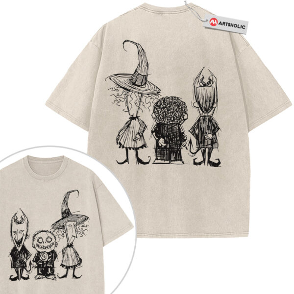 The Nightmare Before Christmas Shirt, Animated Shirt, Vintage T-Shirt 2-Sided