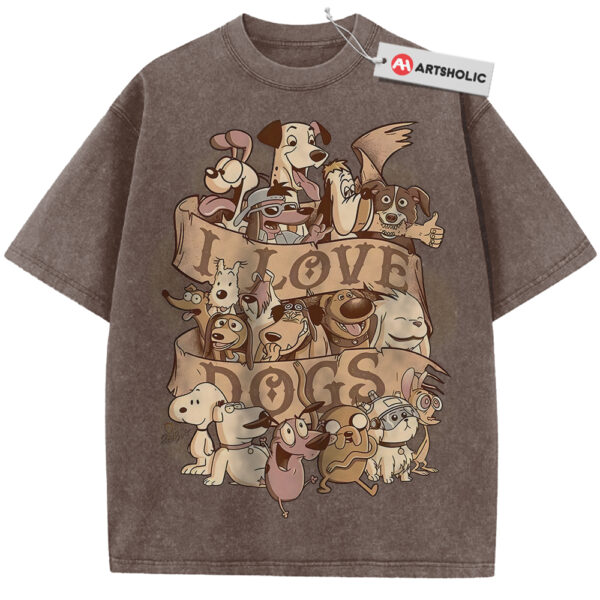 Cartoon Dog Shirt, Animated Shirt, Vintage T-Shirt