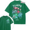 Bulbasaur Shirt, Ivysaur Shirt, Venusaur Shirt, Pokemon Shirt, Anime Shirt, Vintage T-Shirt 2-Sided