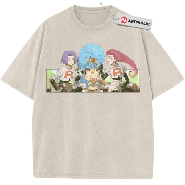 Team Rocket Shirt, Pokemon Shirt, PKM Shirt, Anime Shirt, Vintage T-Shirt