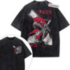 Denji Shirt, Chainsaw Devil Shirt, Chainsaw Man Shirt, Anime Shirt, Vintage T-Shirt 2-Sided