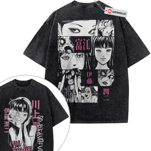 Tomie Kawakami Shirt, Junji Ito Collection Shirt, Anime Shirt, Vintage Tee 2-Sided