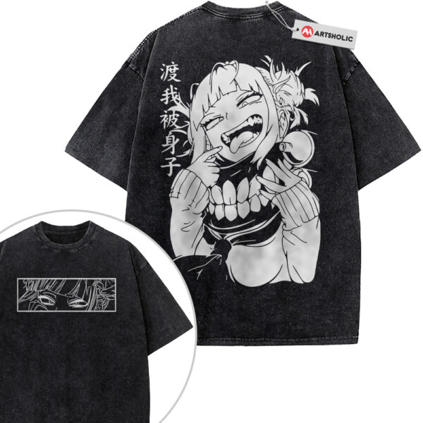 Himiko Toga Shirt, MHA Shirt, Anime Shirt, Vintage Tee 2-Sided