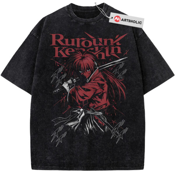 Himura Kenshin Shirt, Rurouni Kenshin Shirt, Anime Shirt, Vintage Tee