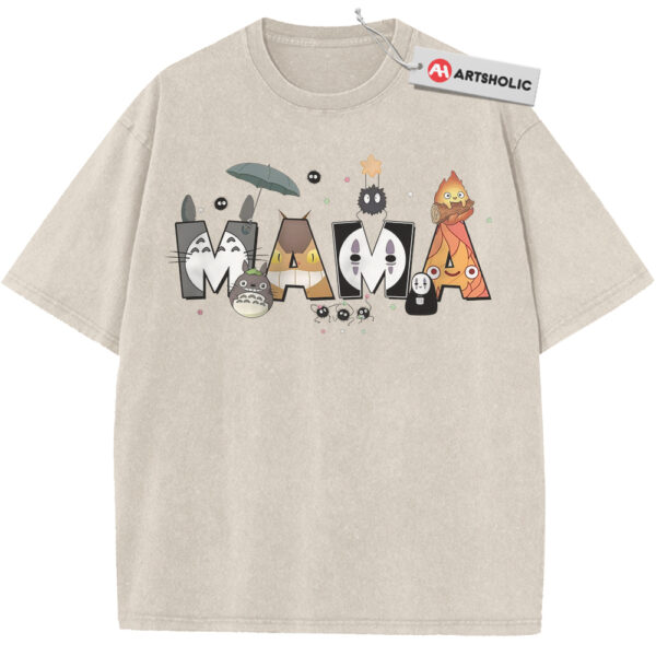 Totoro Shirt, No Face Shirt, Susuwatari Shirt, Calcifer Shirt, Studio Ghibli Shirt, Mother's Day Shirt, Anime Shirt, Vintage T-Shirt