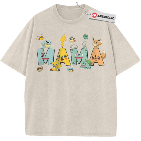 Pokemon Shirt, Mother's Day Shirt, Anime Shirt, Vintage T-Shirt